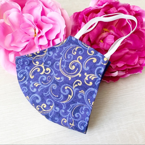 2/$20 Triple Layer Handmade Face Mask - Picture 4 of 4